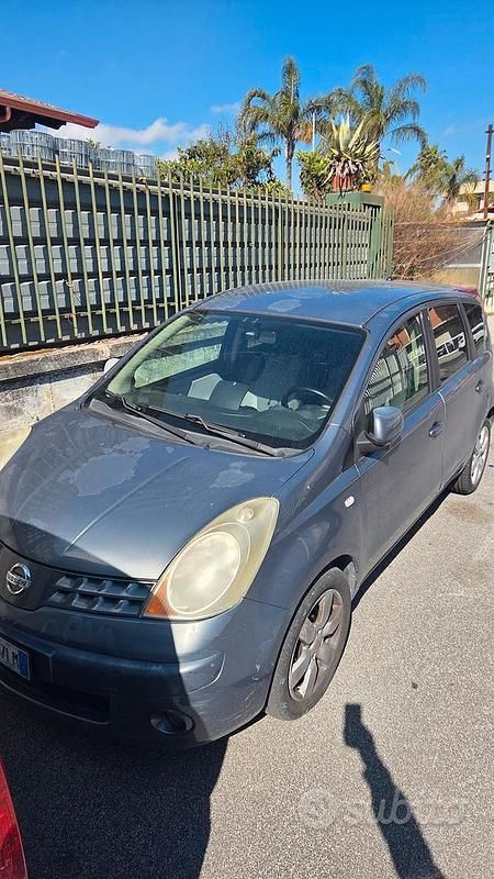 Usata Nissan Note 88 CV (64 kW) 2008 Grigio Utilitaria
