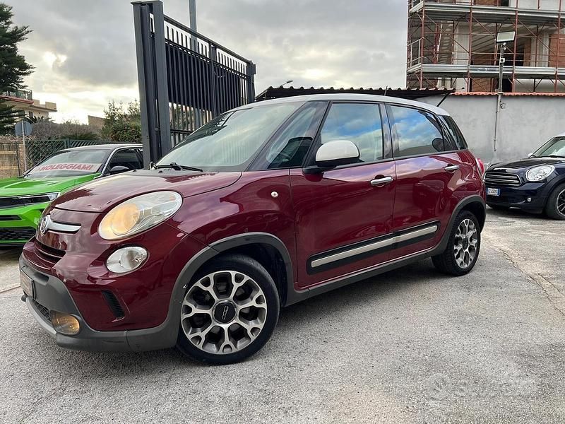Usata Fiat 500L Trekking 120 CV (88 kW) 2016 Rosso Monovolume