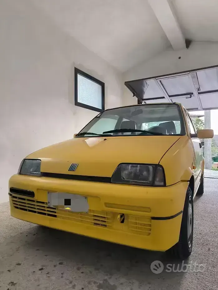 Usata Fiat Cinquecento 54 CV (39 kW) 1996 Giallo Utilitaria