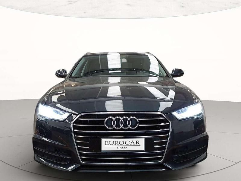 Usata Audi A6 Business Plus 190 CV (139 kW) 2017 W1 blu chiaro di luna metallizzato Station wagon