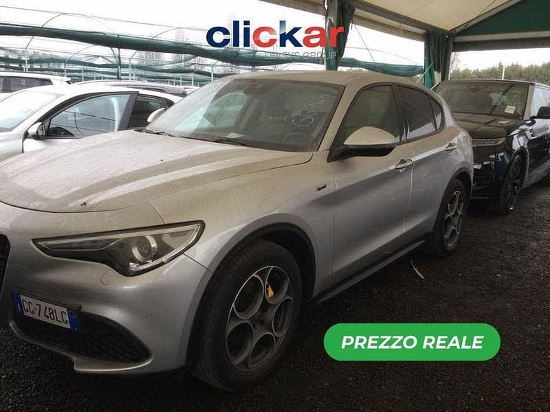 Usata Alfa Romeo Stelvio 190 CV (139 kW) 2021 Grigio SUV