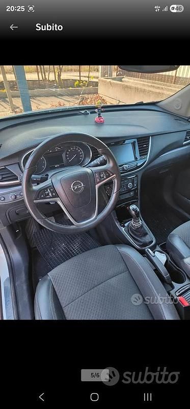 Usata Opel Mokka X 140 CV (102 kW) 2017 Bianco SUV