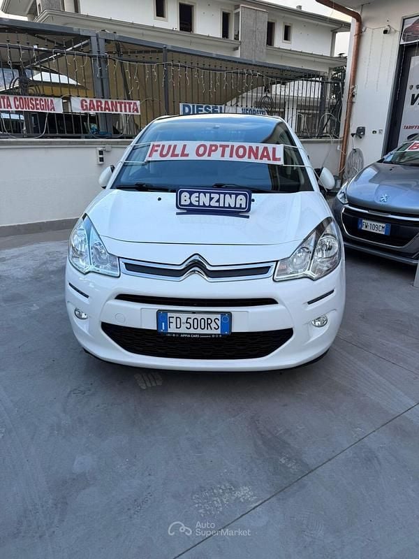 Usata Citroën C3 Exclusive 82 CV (60 kW) 2016 Bianco Berlina