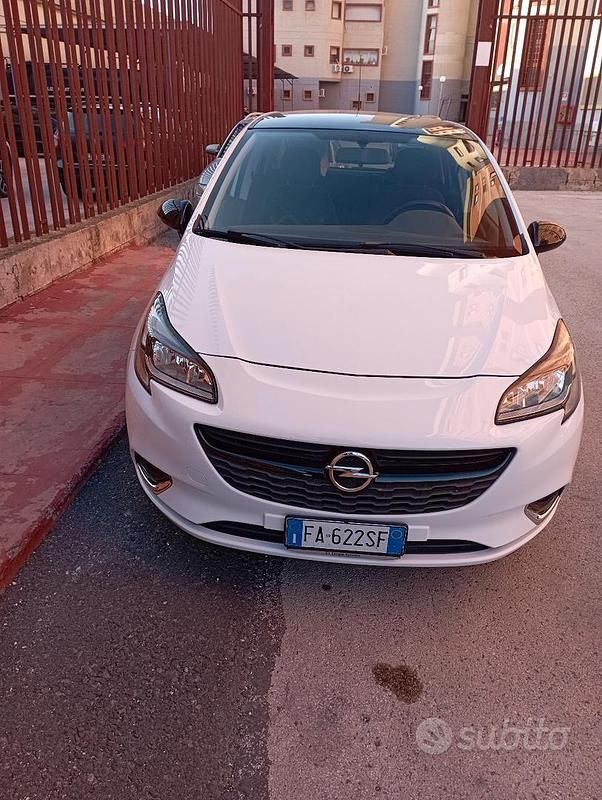 Usata Opel Corsa Eco 75 CV (55 kW) 2016 Bianco Utilitaria