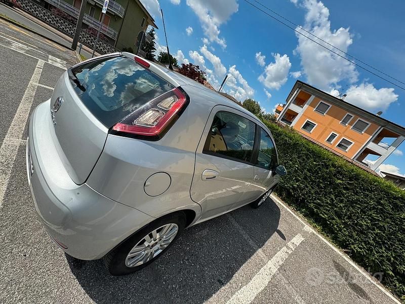 Usata Fiat Punto Lounge 69 CV (50 kW) 2014 Grigio Utilitaria