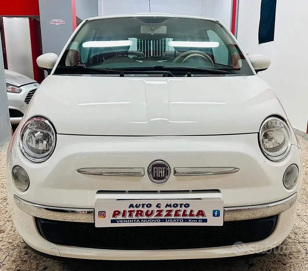 Usata Fiat 500 Pop 69 CV (50 kW) 2010 Bianco Berlina