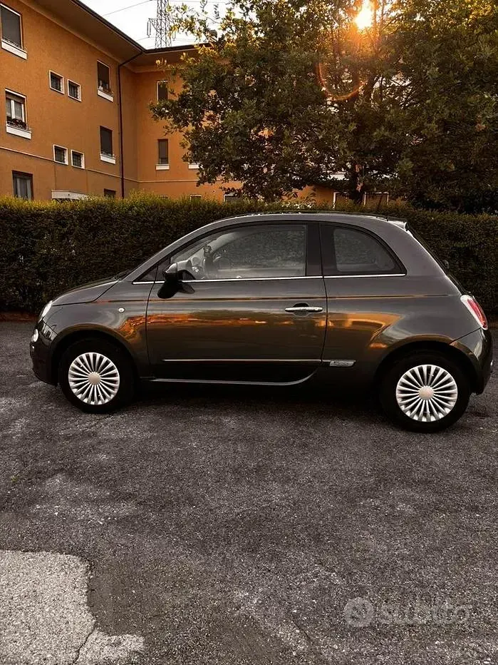 Usata Fiat 500 Lounge 69 CV (50 kW) 2015 Grigio Berlina