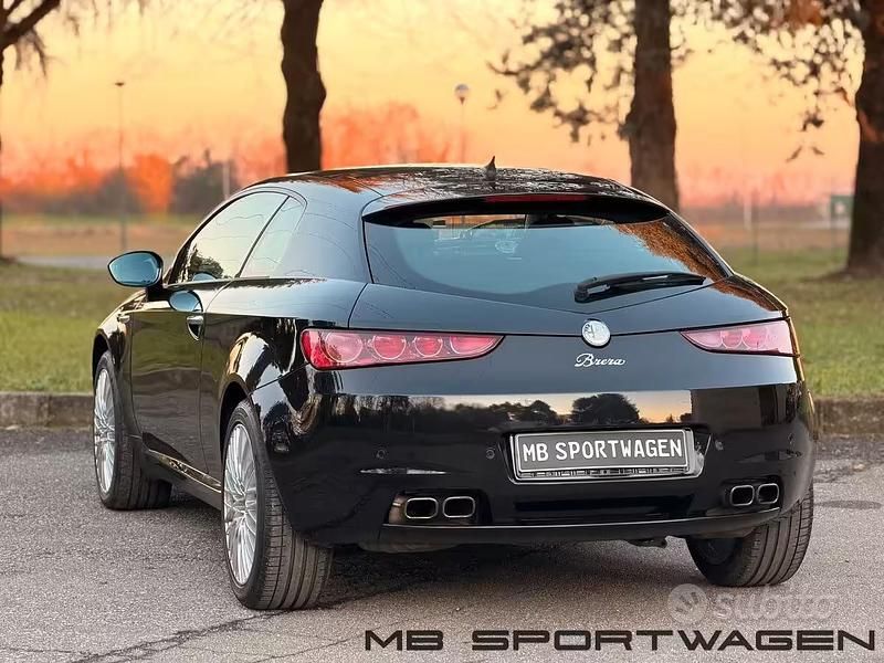 Usata Alfa Romeo Brera 210 CV (154 kW) 2010 Nero Coupé