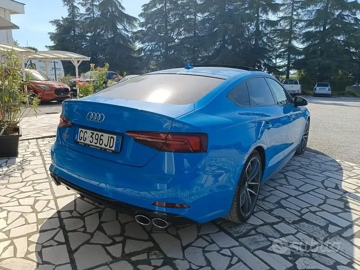 Usata Audi A5 347 CV (255 kW) 2020 Bluazzurro Coupé