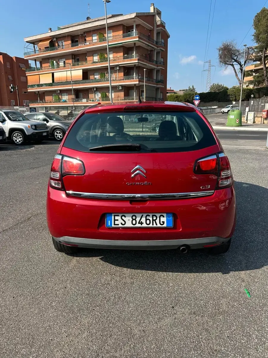 Usata Citroën C3 Exclusive 81 CV (59 kW) 2013 Rosso Berlina