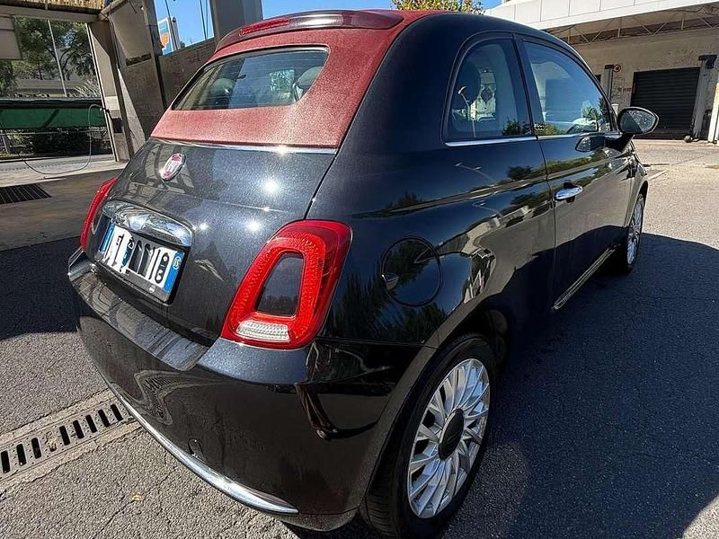 Usata Fiat 500C Lounge 69 CV (50 kW) 2015 Nero Cabrio