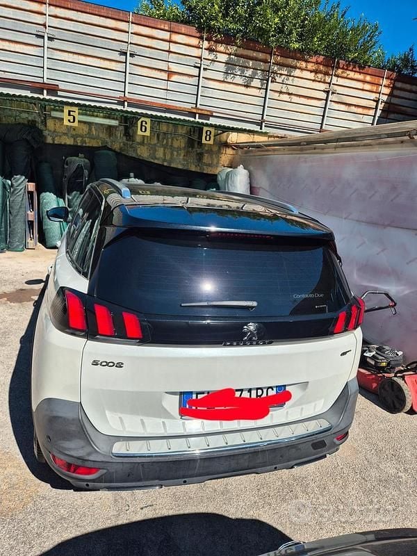 Usata Peugeot 5008 GT-line 180 CV (132 kW) 2017 Bianco Monovolume