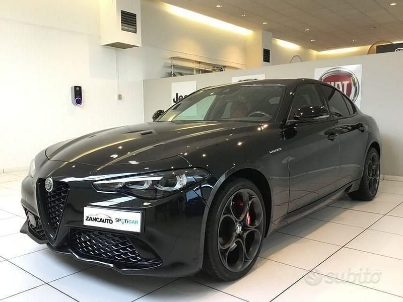 Brugt Alfa Romeo Giulia Veloce 280 HK (205 kW) 2024 Sort Sedan
