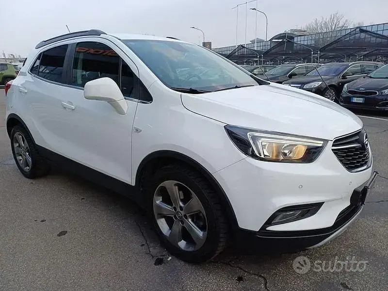 Usata Opel Mokka X 140 CV (102 kW) 2017 Bianco SUV