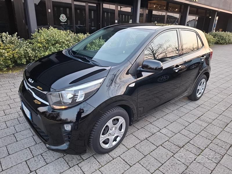 Begagnad Kia Picanto GT-Line 67 HK (49 kW) 2018 Svart Halvkombi