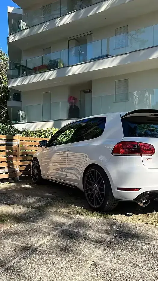 Usata VW Golf VI GTI 210 CV (154 kW) 2010 Bianco Utilitaria