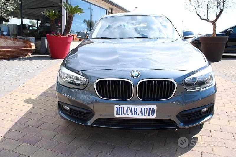 Usata BMW 116 Efficient Dynamics 115 CV (84 kW) 2017 Grigio Utilitaria