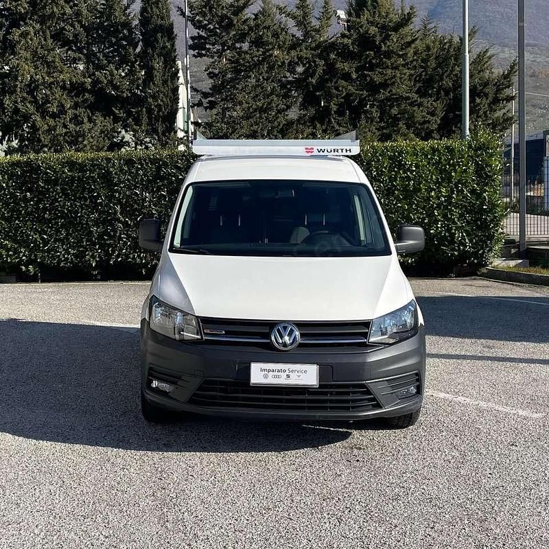 Usata VW Caddy Business 122 CV (89 kW) 2019 Bianco Monovolume