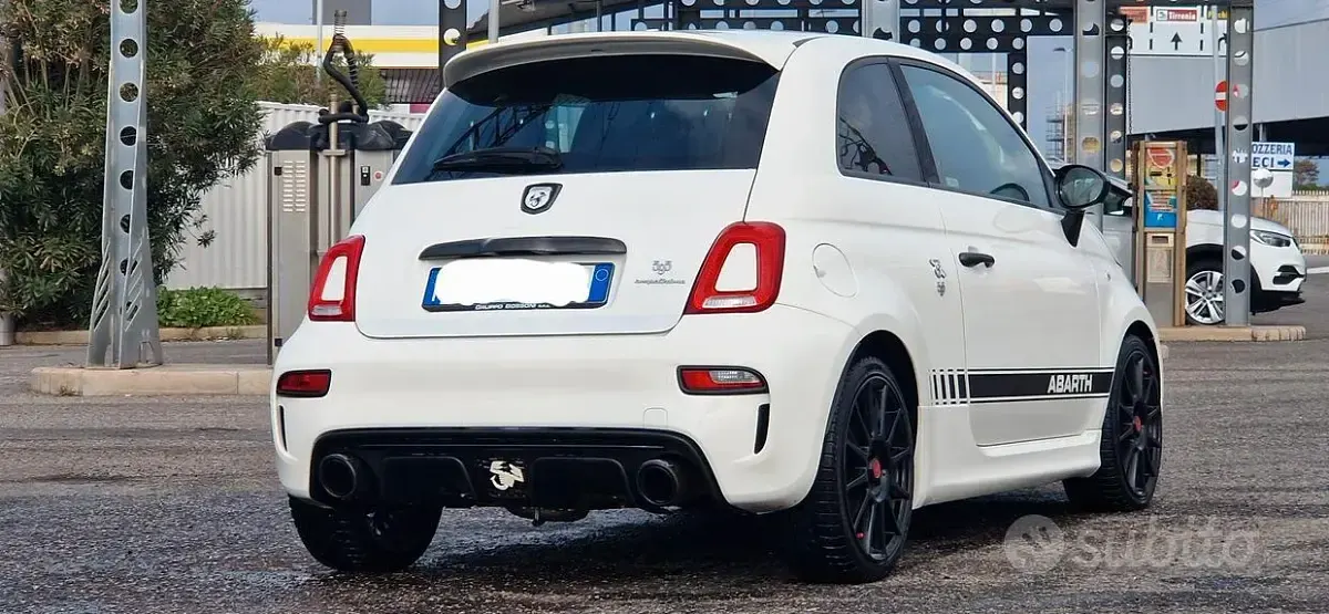 Usata Abarth 595 Competizione 180 CV (132 kW) 2017 Bianco Coupé