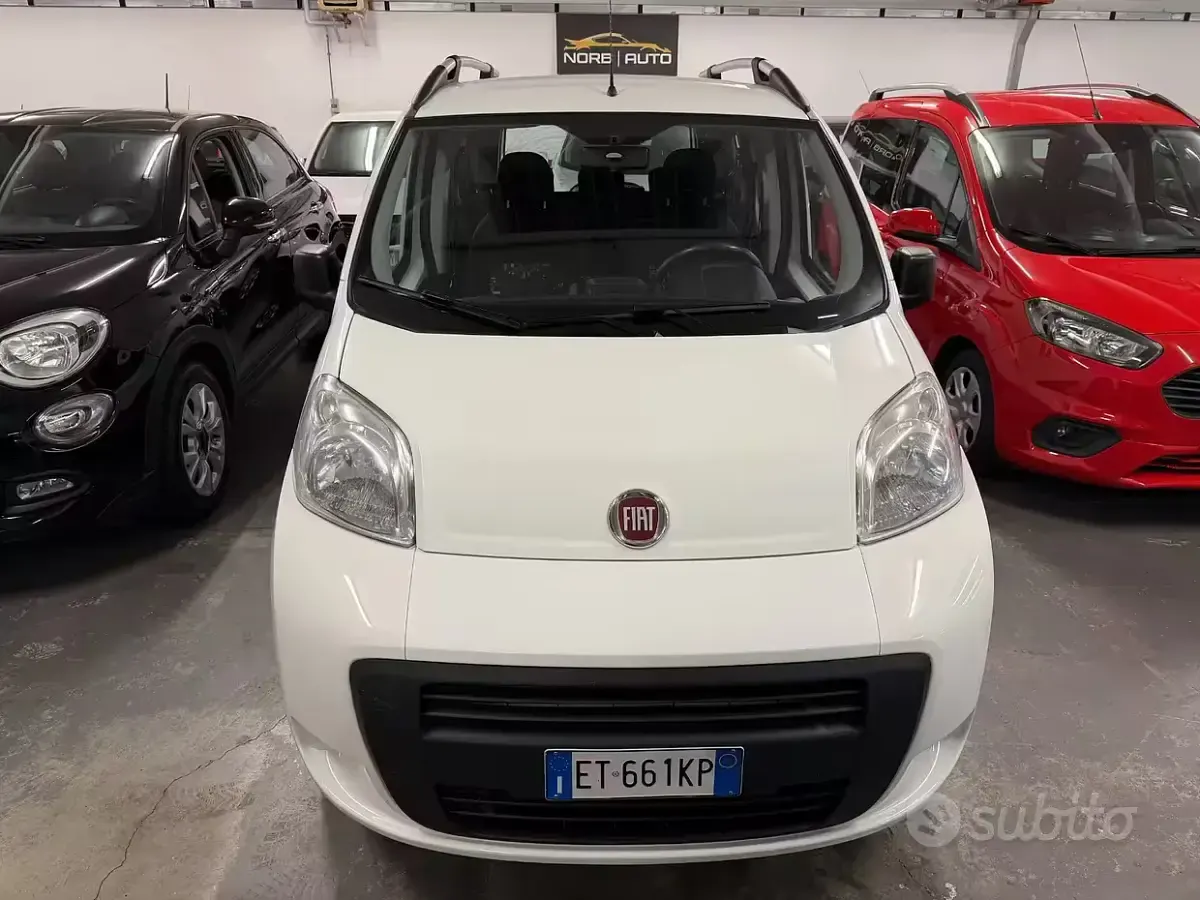 Usata Fiat Qubo Active 73 CV (53 kW) 2013 Bianco Monovolume