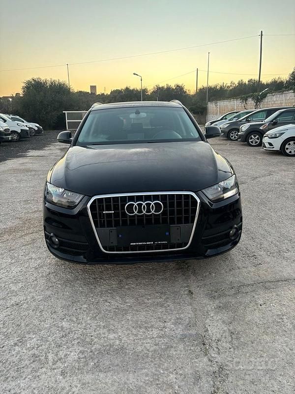 Usata Audi Q3 Advanced 177 CV (130 kW) 2013 Nero SUV