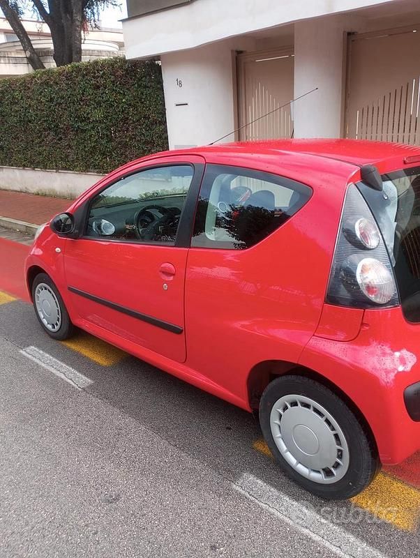 Usata Citroën C1 2007 Rosso Utilitaria
