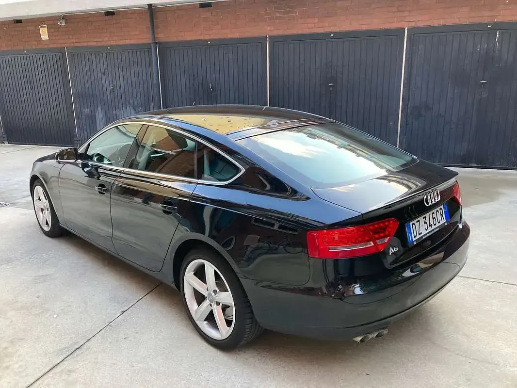 Usata Audi A5 Sportback 143 CV (105 kW) 2010 Nero Utilitaria