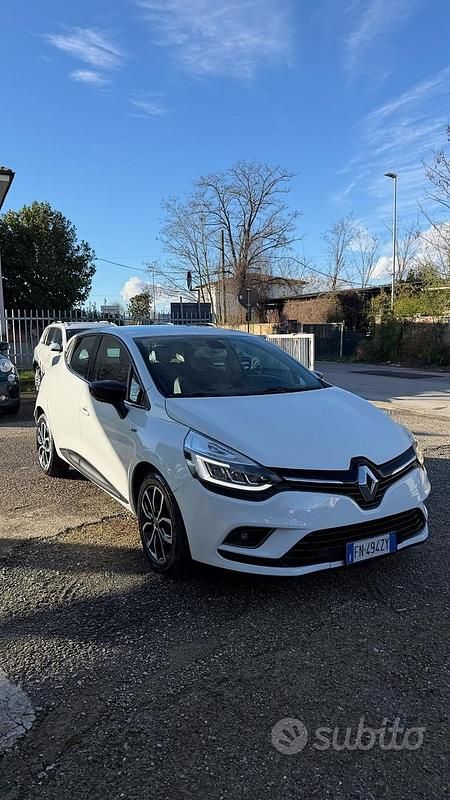 Usata Renault Clio IV 75 CV (55 kW) 2018 Bianco Berlina