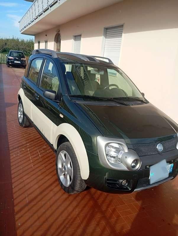 Usata Fiat Panda 4x4 Cross 69 CV (50 kW) 2007 Verde Utilitaria