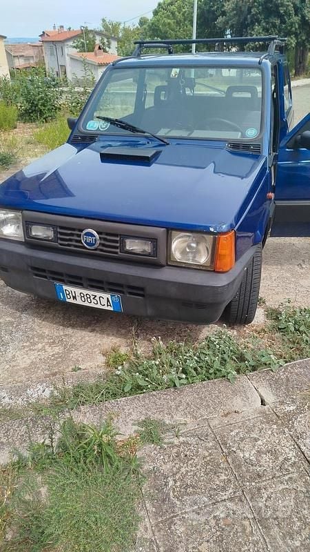 Usata Fiat Panda 54 CV (39 kW) 2001 Blu Utilitaria