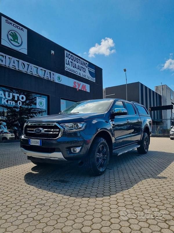 Grigio Usata 2020 Ford Ranger Limited Pick-up | 23.490 € (Super prezzo) - Immagine 1/4