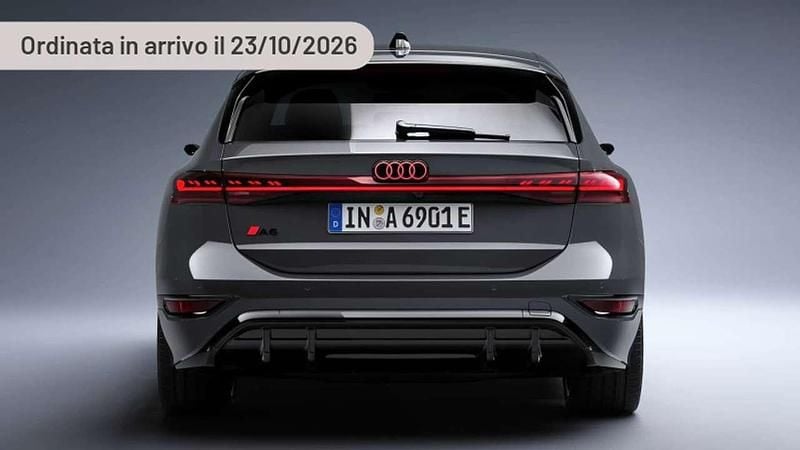 Nuova Audi A6 e-tron S-Line 100 kW (136 CV) 2026 Argento Station wagon