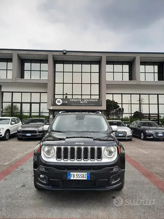 Usata Jeep Renegade Limited 140 CV (102 kW) 2015 Nero SUV