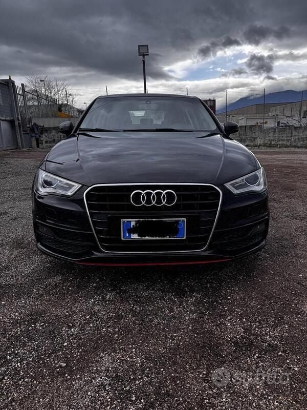 Nero Usata 2016 Audi A3 S-Line Tre volumi | 10.000 € (Super prezzo) - Immagine 1/4