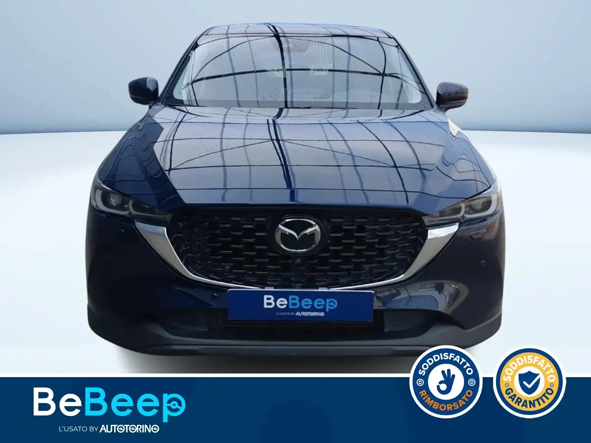 Usata Mazda CX-5 Homura-Line 184 CV (135 kW) 2022 Blu metallizzato SUV