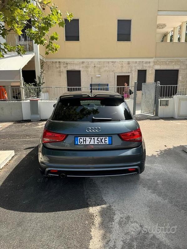 Usata Audi A1 S-Line 105 CV (77 kW) 2014 Grigio Utilitaria