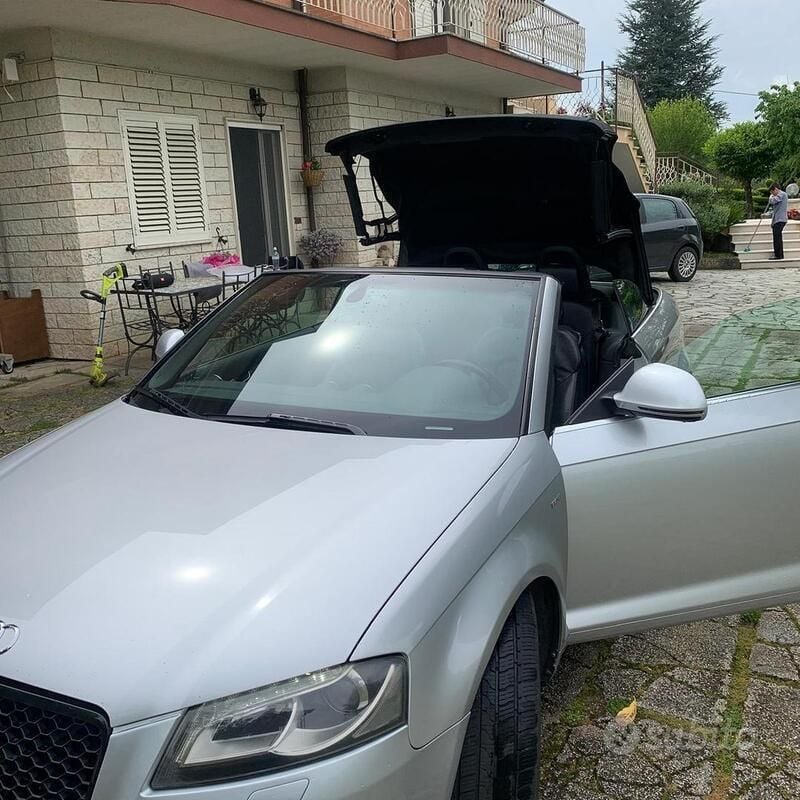 Usata Audi A3 Cabriolet 140 CV (102 kW) 2008 Grigio Cabrio