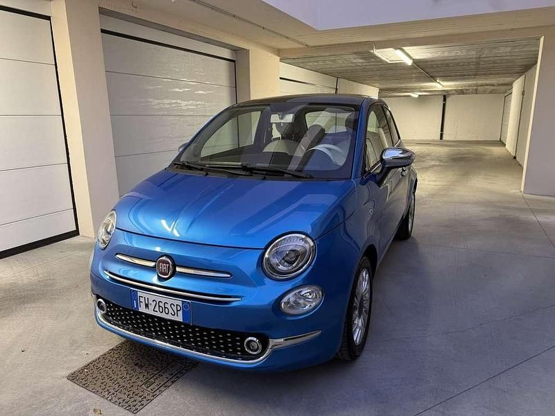 Usata Fiat 500C Mirror 69 CV (50 kW) 2019 Blu/azzurro Cabrio