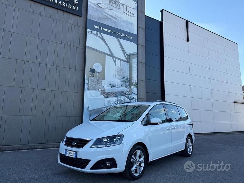Usata Seat Alhambra 4Drive 184 CV (135 kW) 2017 Bianco Monovolume