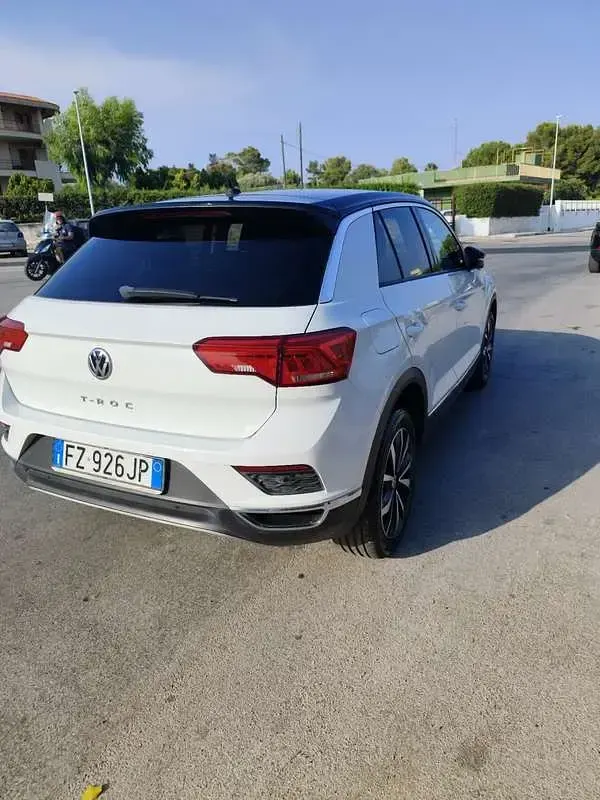 Usata VW T-Roc Advance 116 CV (85 kW) 2019 Bianco SUV