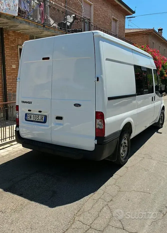 Usata Ford Transit 125 CV (91 kW) 2012 Bianco Furgone