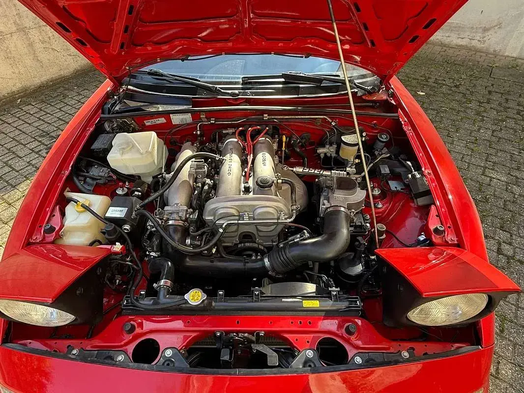 Usata Mazda MX5 116 CV (85 kW) 1993 Rosso Cabrio