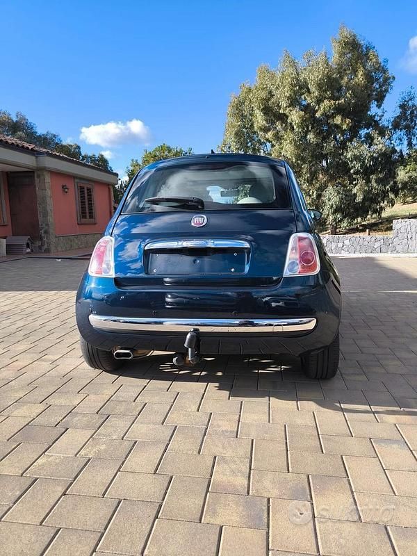 Occasion Fiat 500 Lounge 69 ch (50 kW) 2013 Bleue Monospace