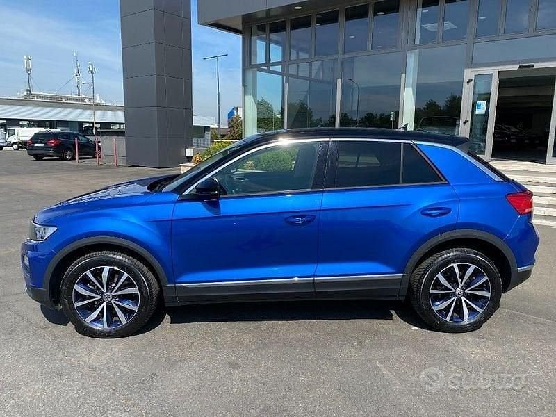 Usata VW T-Roc Style 116 CV (85 kW) 2018 Blu SUV