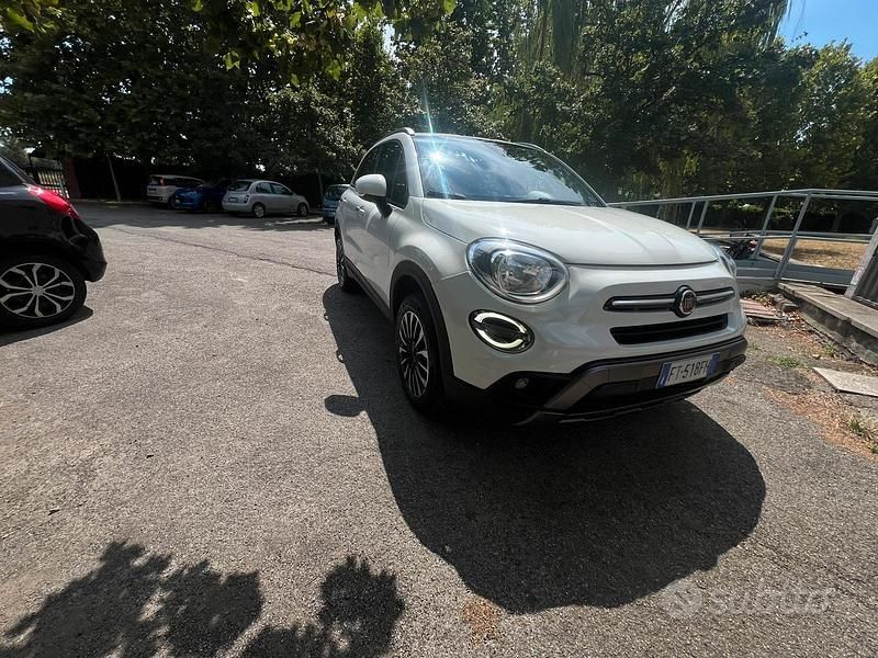 Usata Fiat 500X Cross 150 CV (110 kW) 2018 Bianco SUV