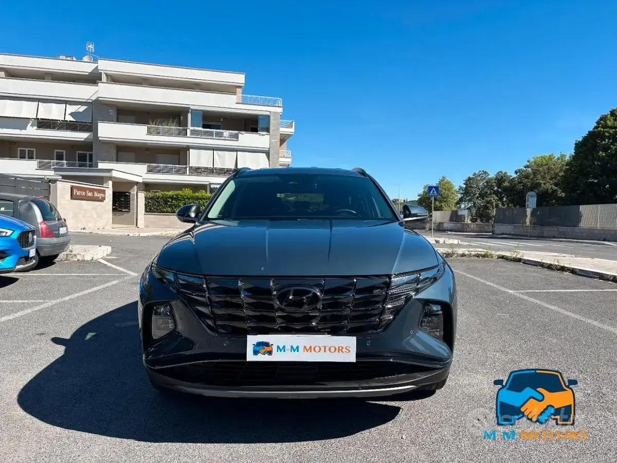 Usata Hyundai Tucson 150 CV (110 kW) 2022 Blu/azzurro SUV