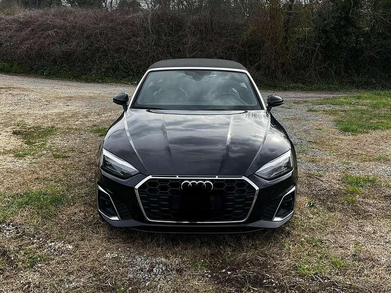 Usata Audi A5 Cabriolet S-Line 190 CV (139 kW) 2020 Nero Cabrio