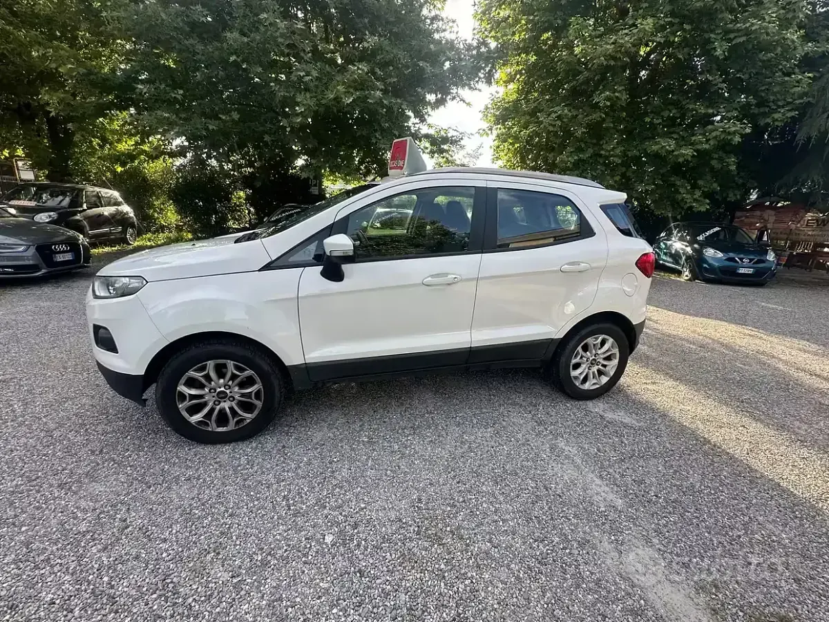 Usata Ford Ecosport Titanium S 95 CV (69 kW) 2017 Bianco SUV