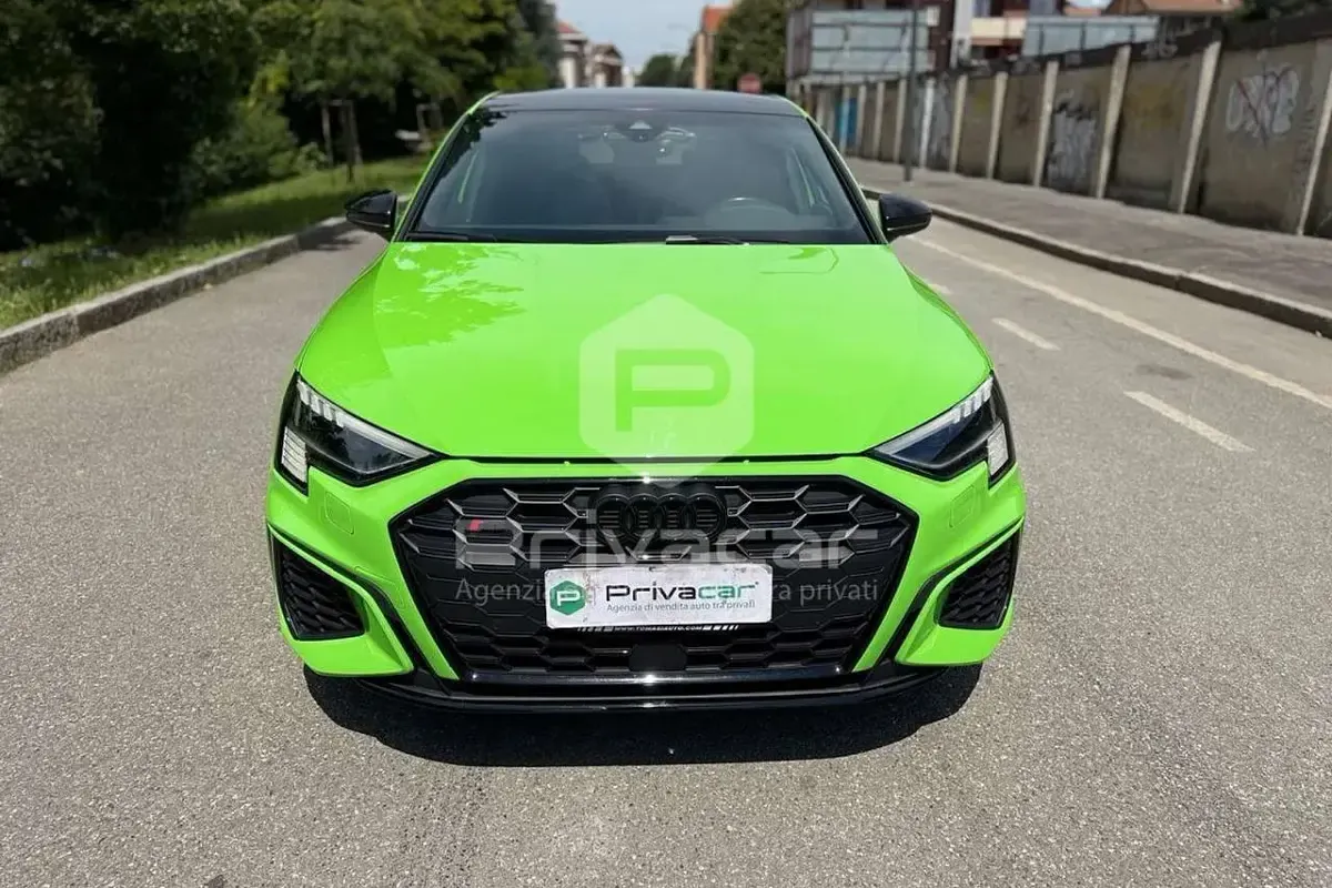 Usata Audi S3 Sportback Exclusive 310 CV (228 kW) 2023 Verde Utilitaria