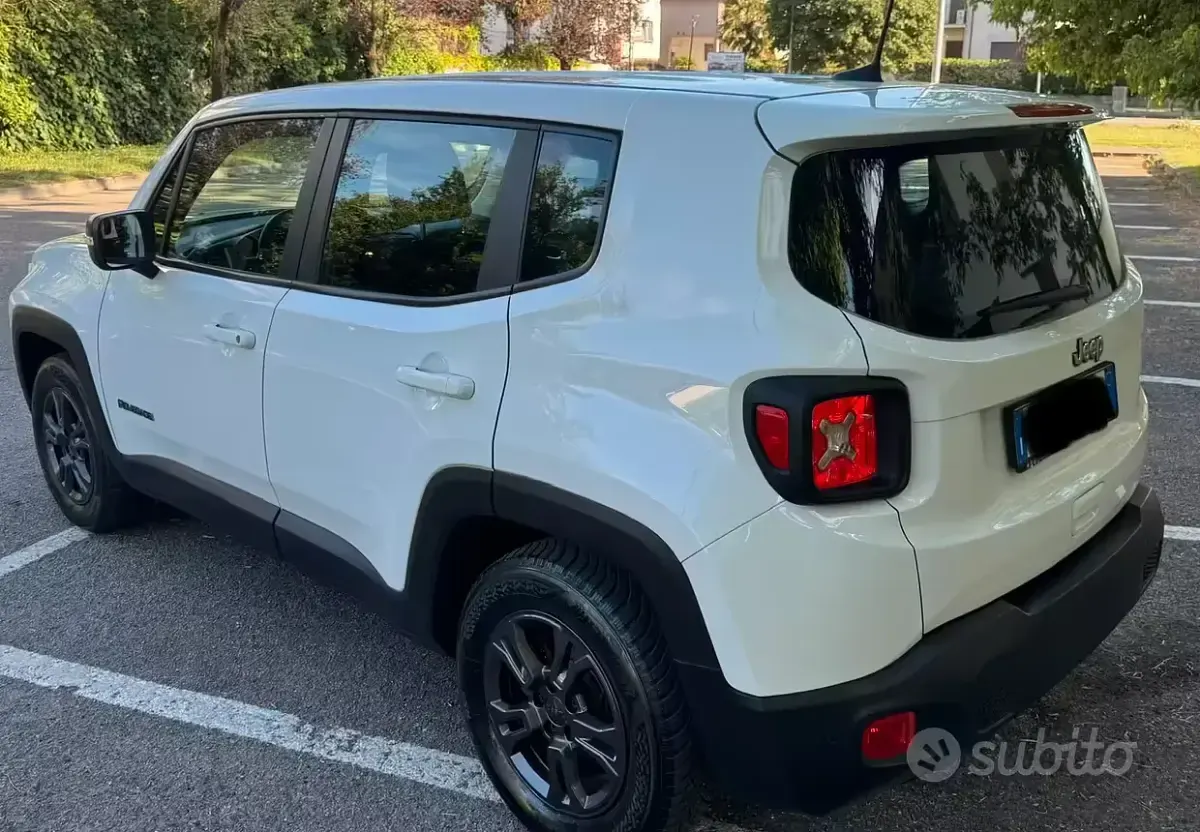Usata Jeep Renegade 130 CV (95 kW) 2022 Bianco SUV